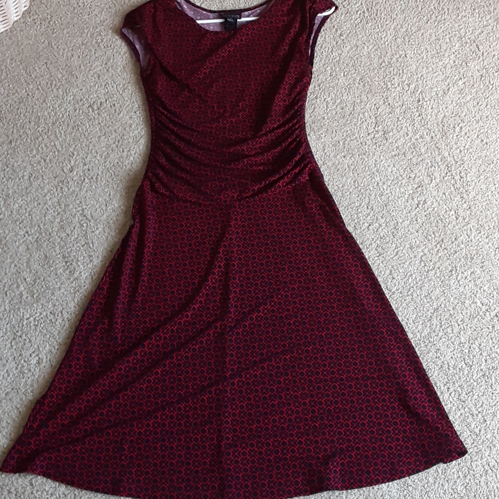 En Focus Studio Patterned Dress Size 4